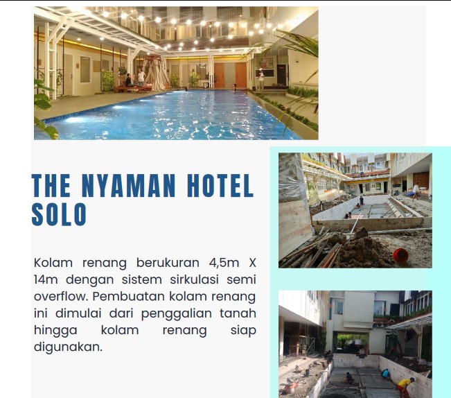 pembuatan kolam renang hotel