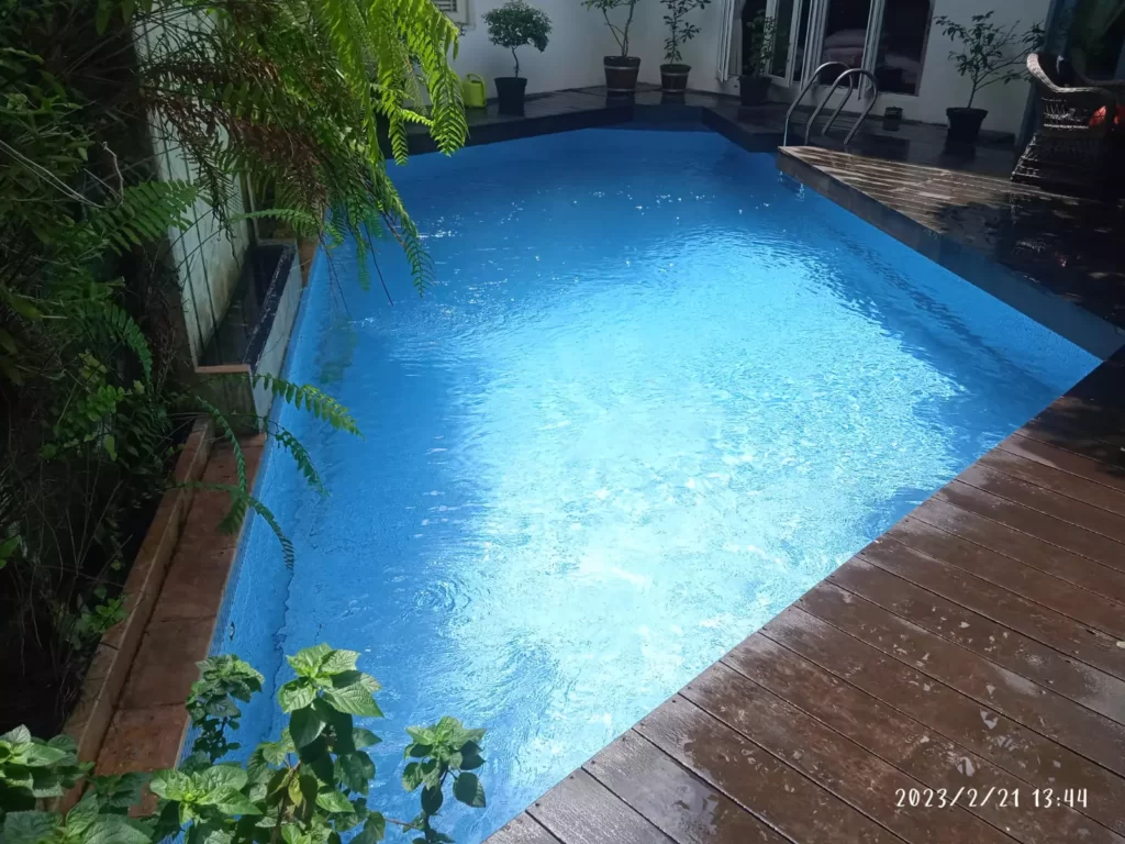 ukuran kolam renang